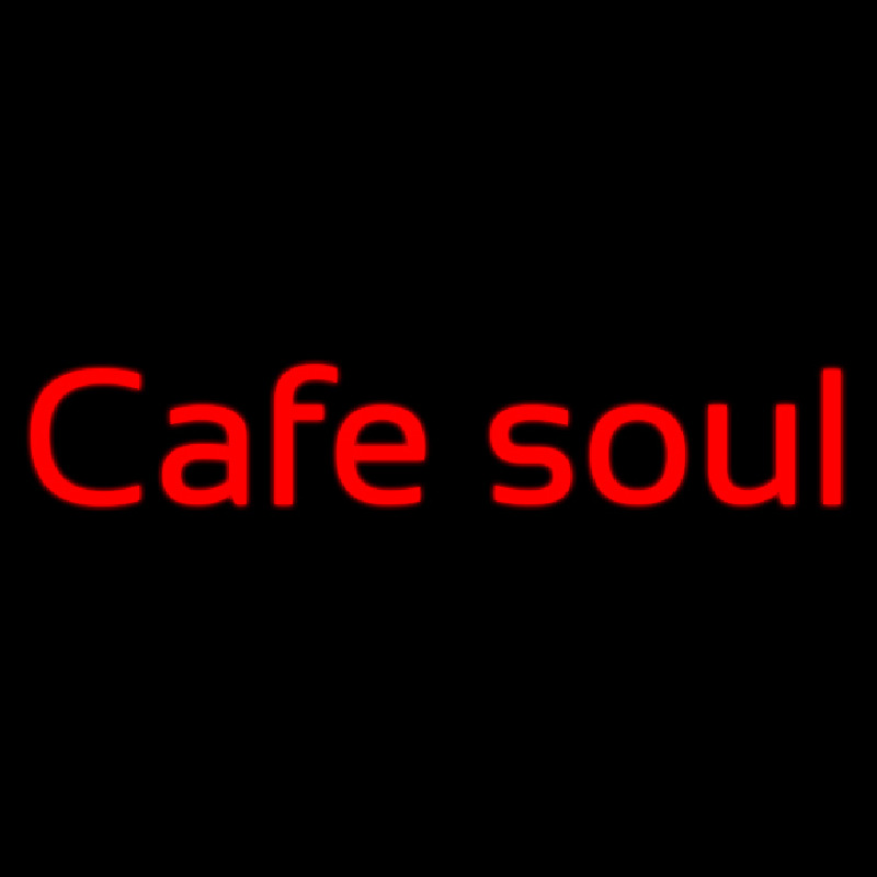 Custom Cafe Soul 2 Neontábla