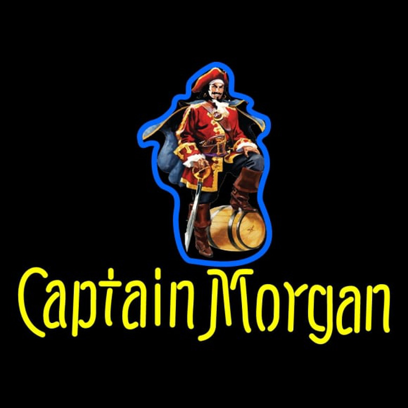 Custom Captain Morgan Logo Neontábla