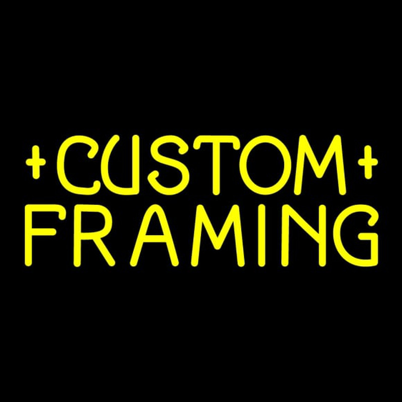 Custom Framing 1 Neontábla