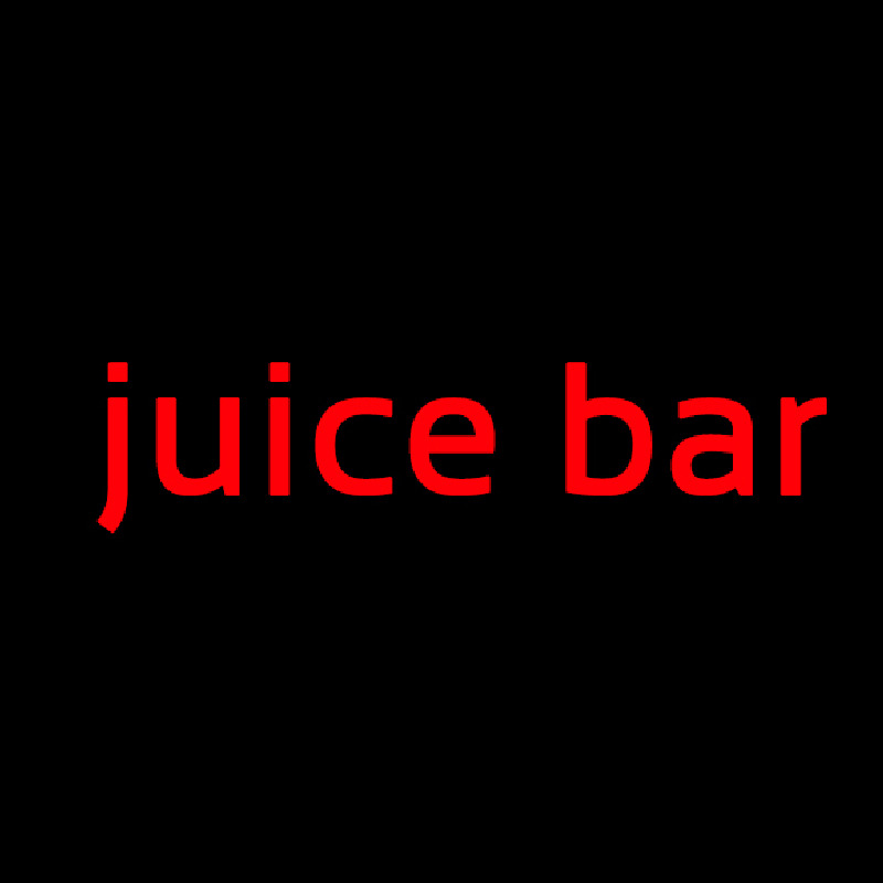Custom Juice Bar 1 Neontábla