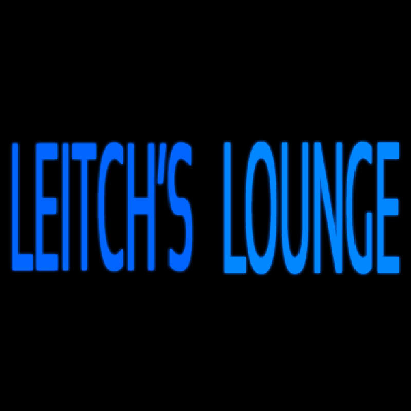 Custom Leitchs Lounge Neontábla