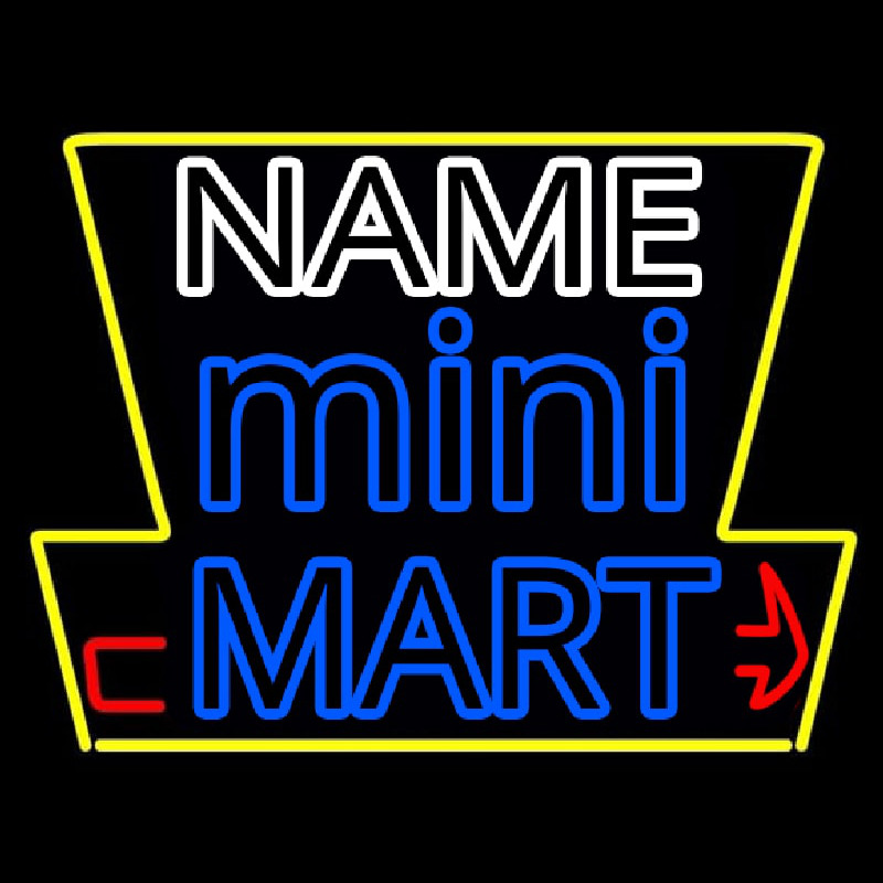 Custom Mini Mart Neontábla