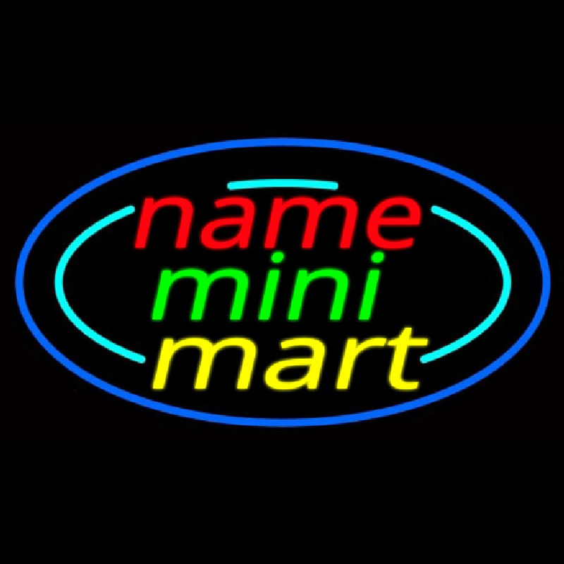 Custom Mini Mart Neontábla