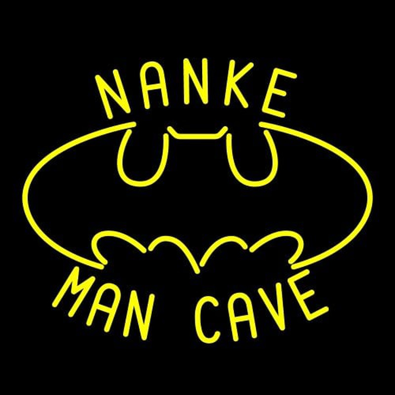 Custom Nanke Mancave Bat Neontábla