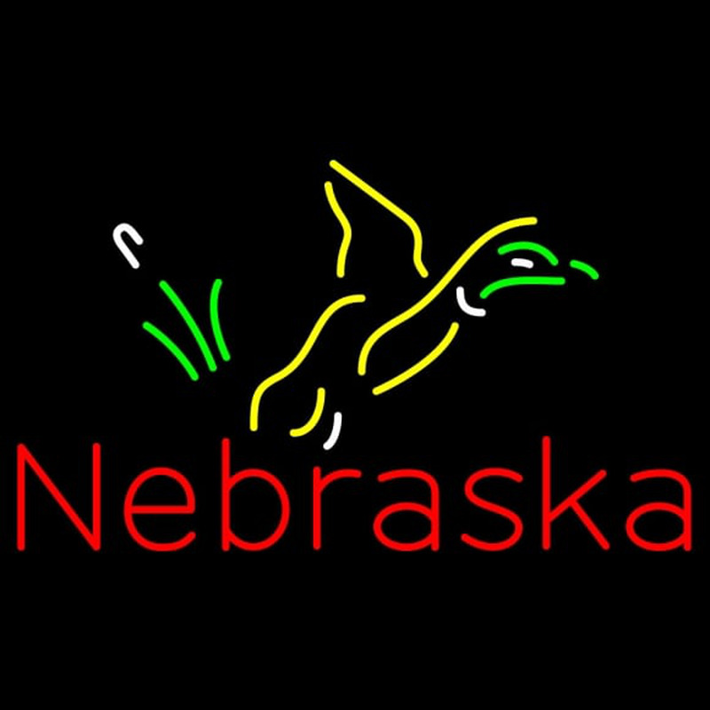 Custom Nebraska Pheasant Steve Neontábla