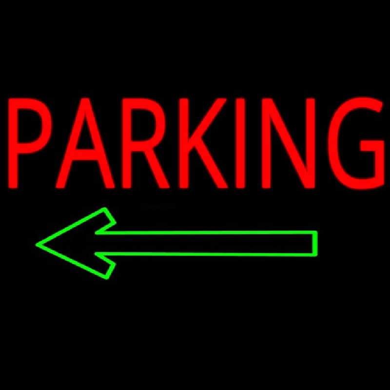 Custom Parking 2 Neontábla