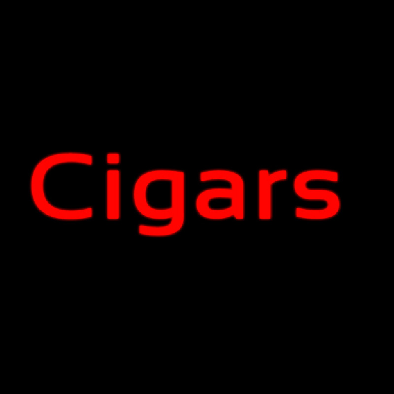Custom Red Cigars 1 Neontábla