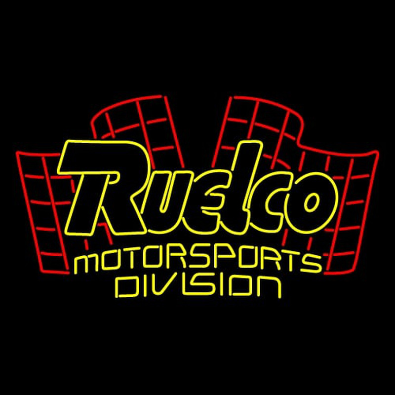Custom Ruelco Motorsport Division Neontábla