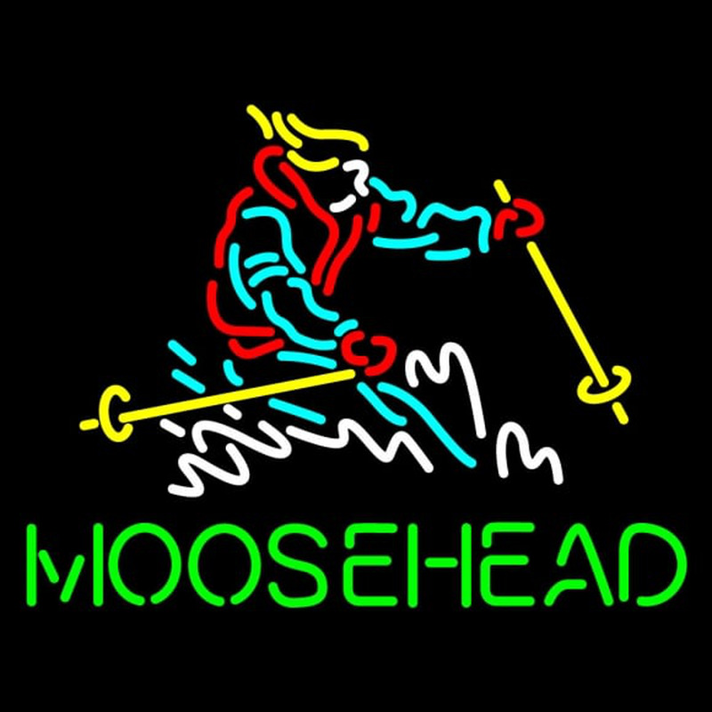 Custom Steamboat Moosehead Beer Neontábla