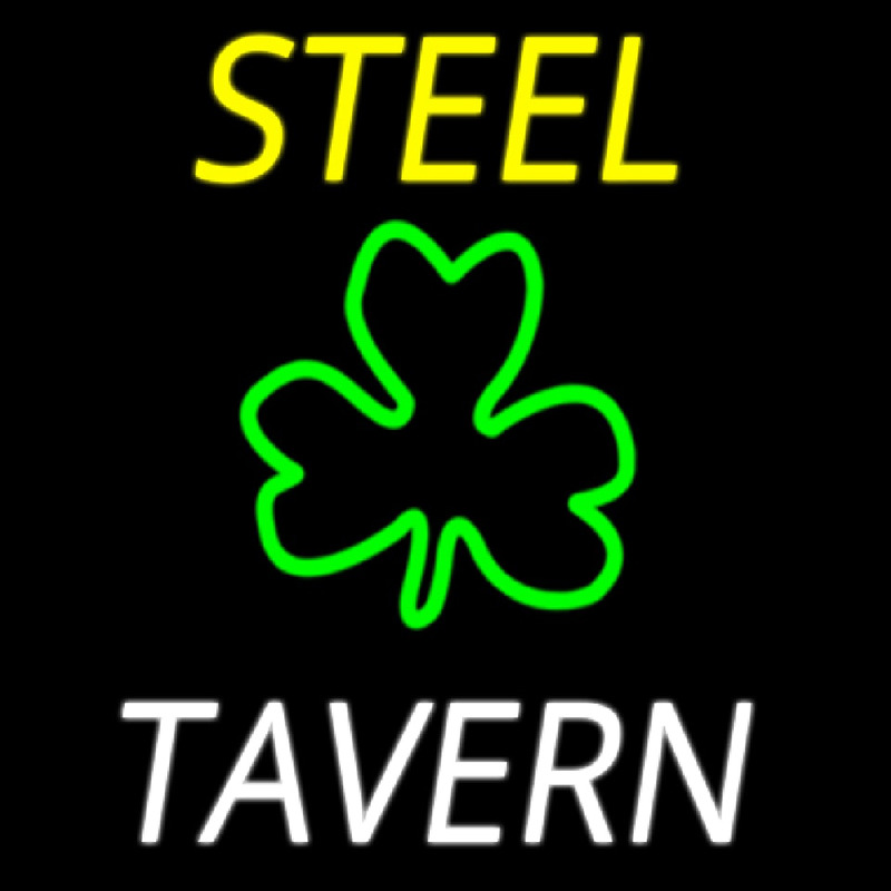 Custom Steel Tavern 3 Neontábla