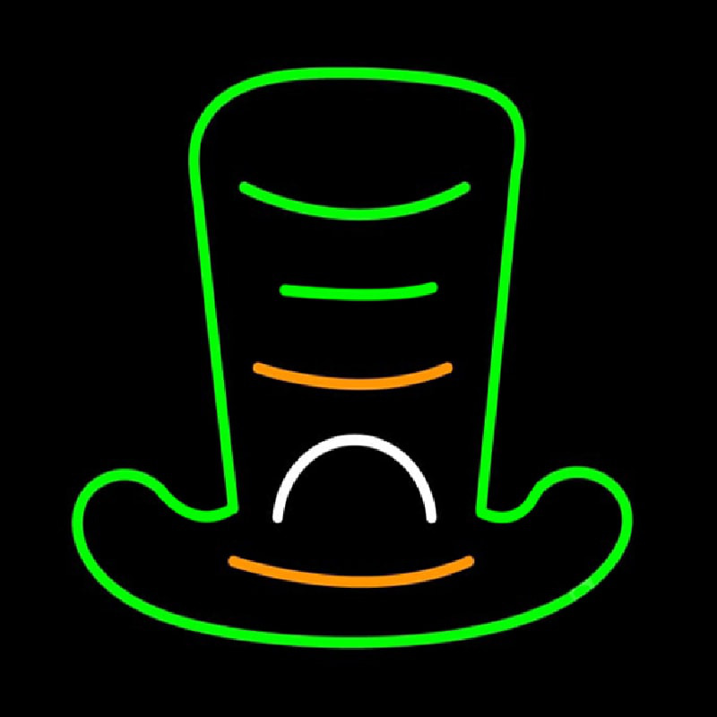 Cylinder Hat Neontábla