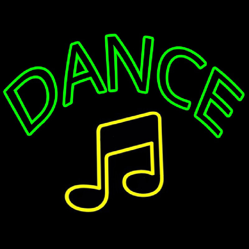 Dance Music Neontábla