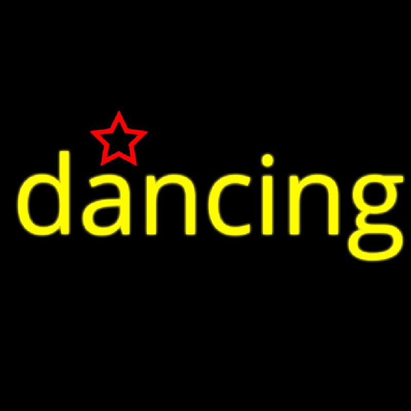 Dancing Star Neontábla