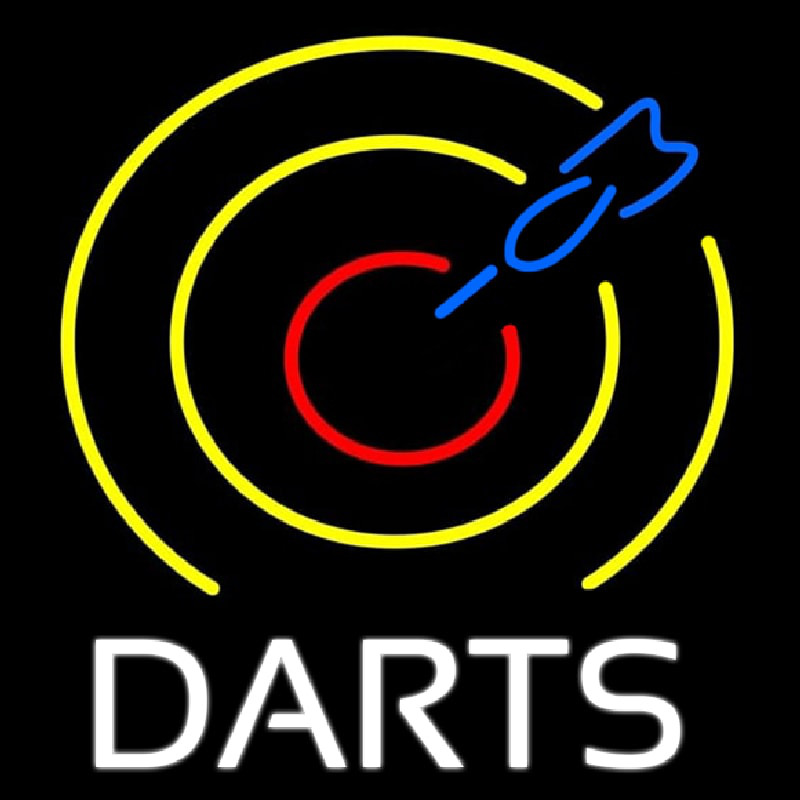 Dart Board Neontábla