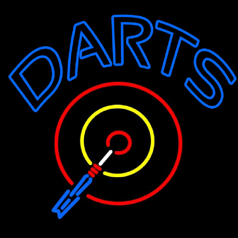 Darts Room Neontábla