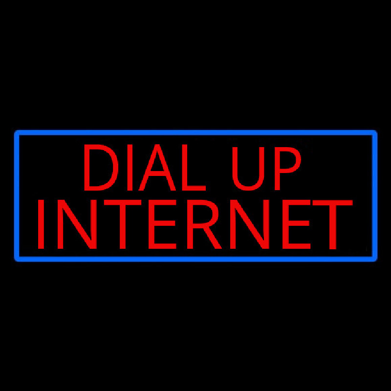 Dial Up Internet Neontábla