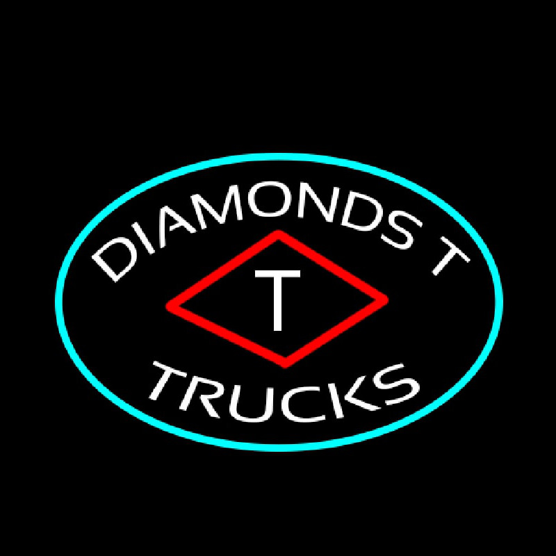 Diamond T Trucks Neontábla