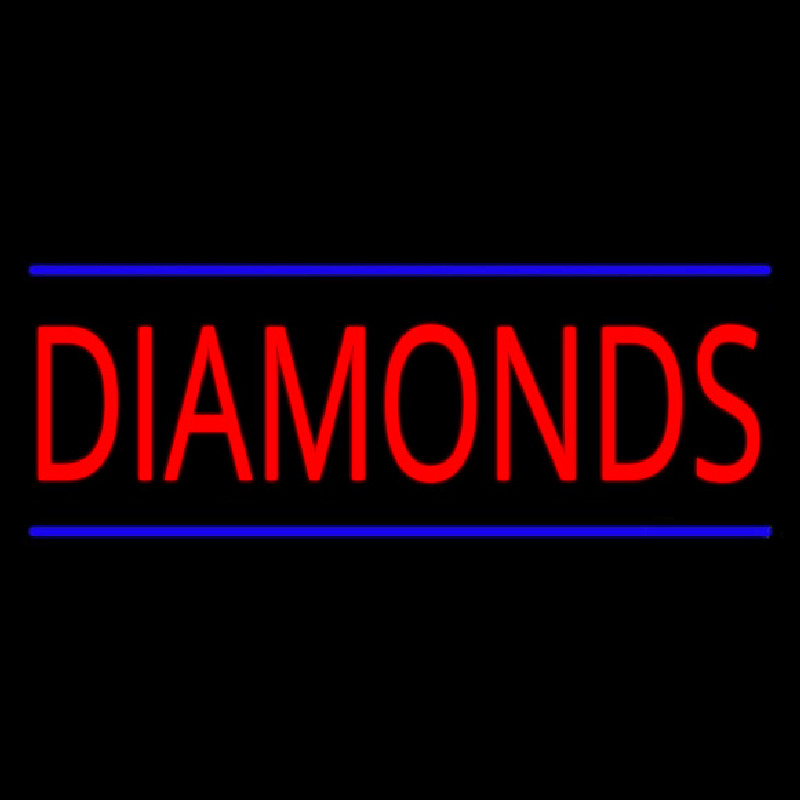 Diamonds Neontábla