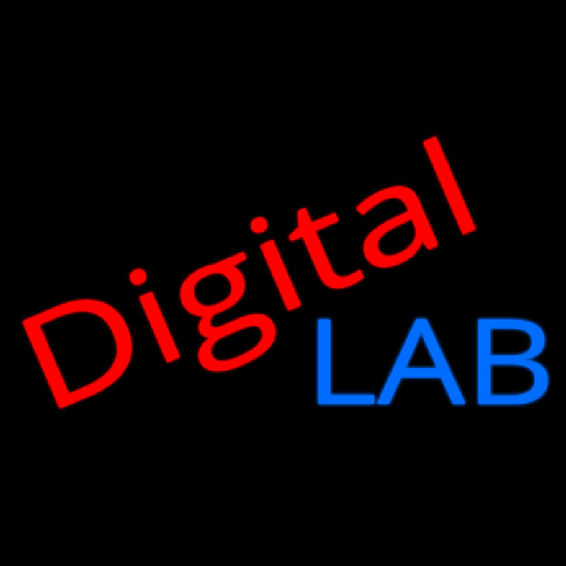 Digital Lab Neontábla