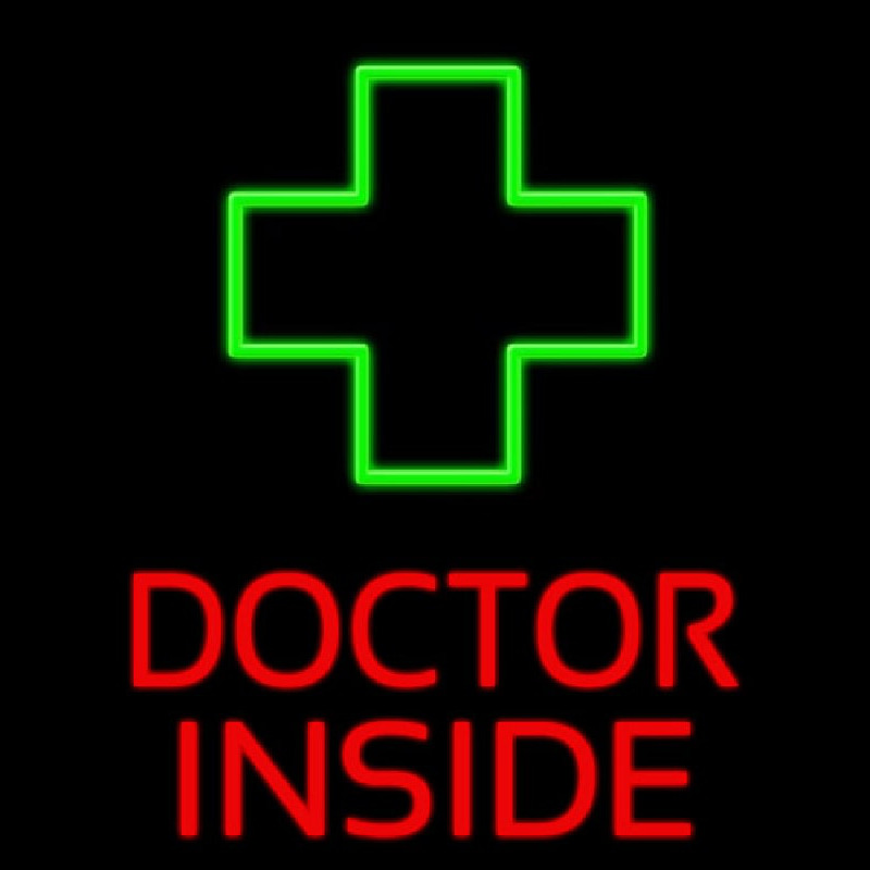 Doctor Inside Neontábla