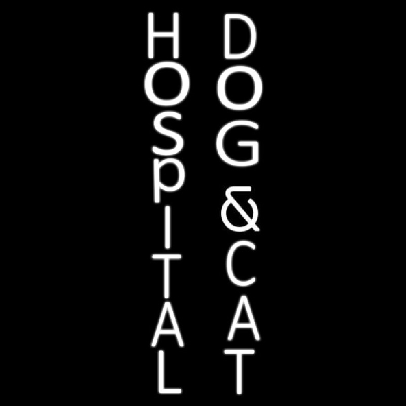 Dog And Cat Hospital Neontábla