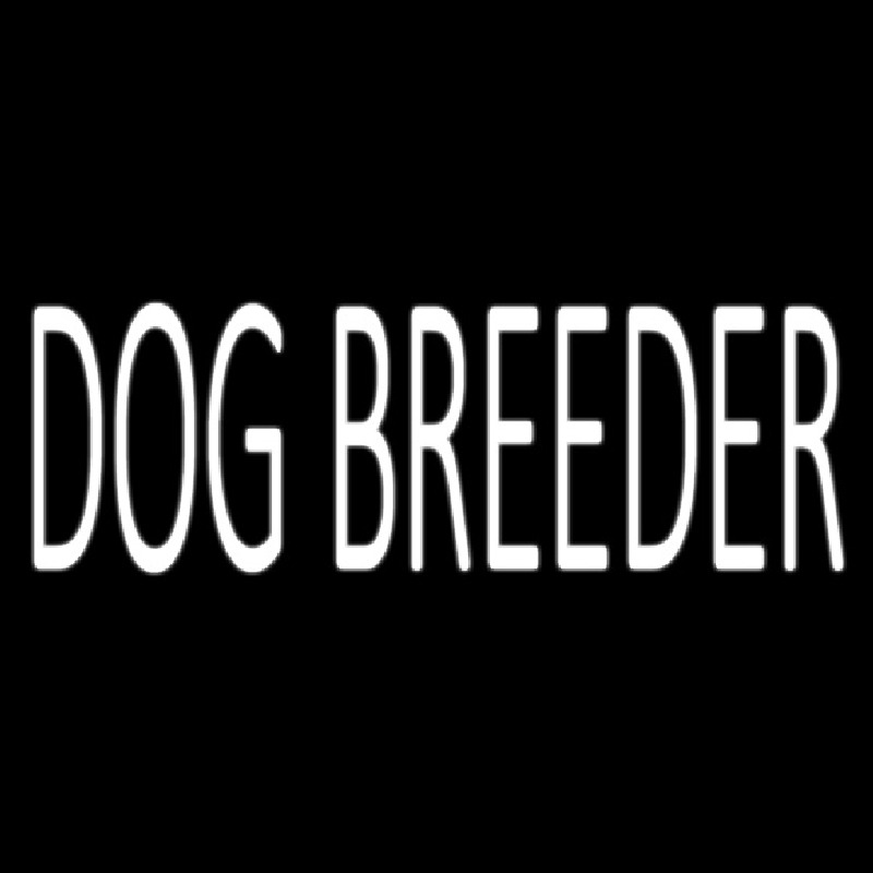 Dog Breeder Neontábla