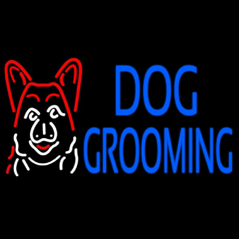 Dog Grooming Neontábla