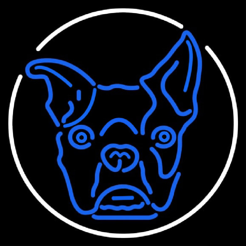 Dog Logo Neontábla
