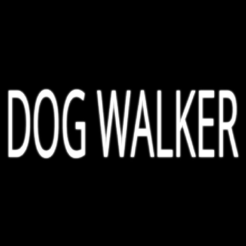 Dog Walker 1 Neontábla
