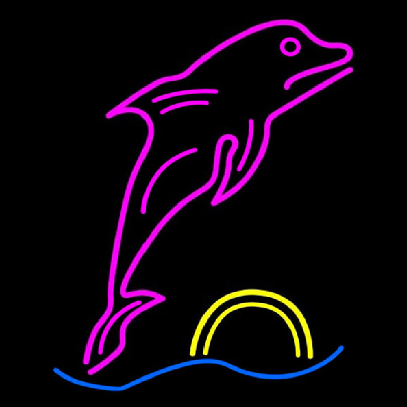 Dolphin Neontábla