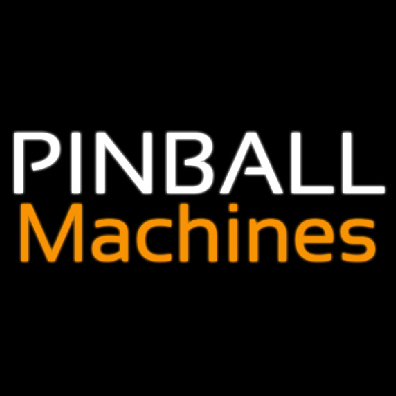 Double Stroke Pinball Machines 3 Neontábla