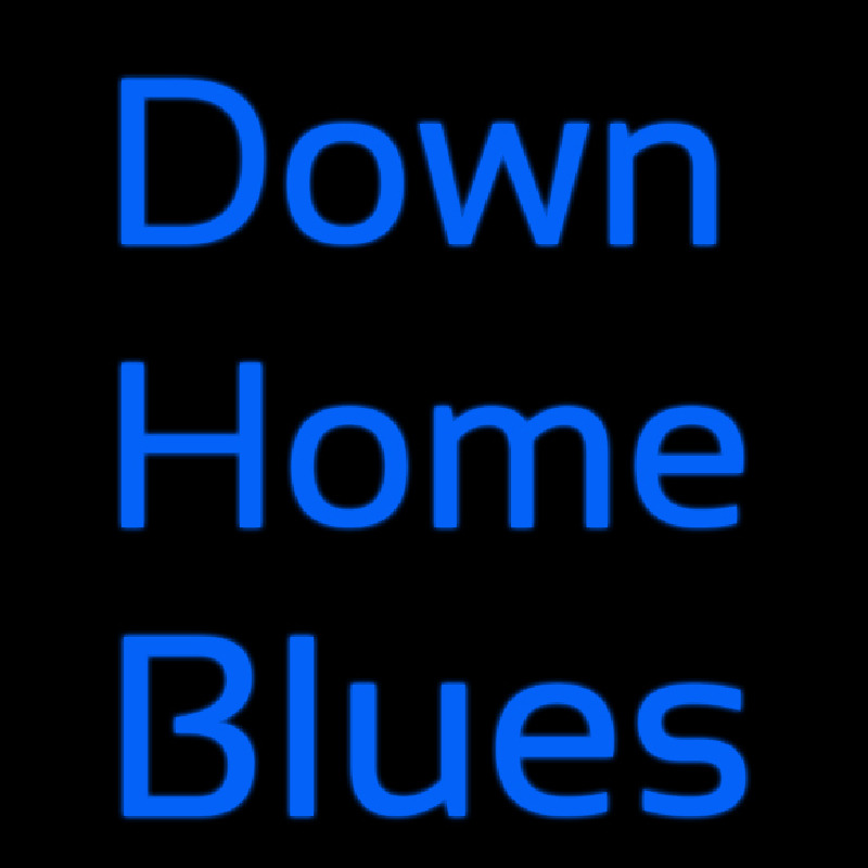 Down Home Blues Neontábla