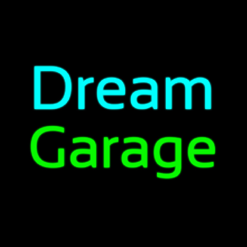 Dream Garage Neontábla