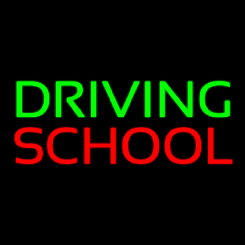 Driving School Neontábla