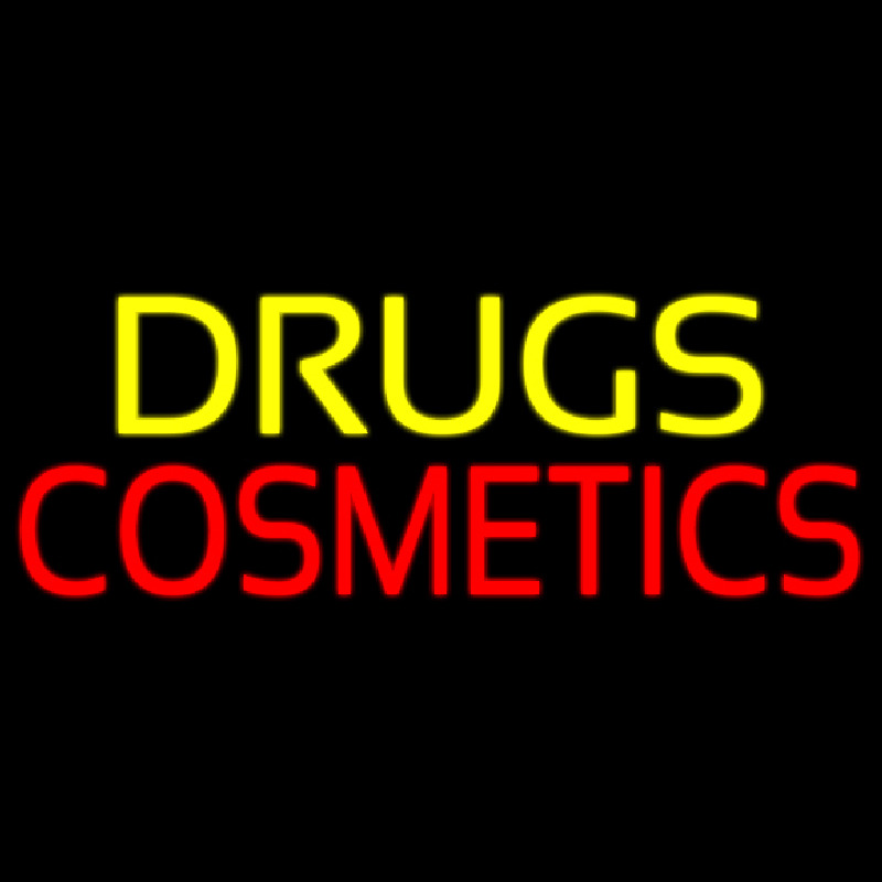 Drugs Cosmetics Neontábla