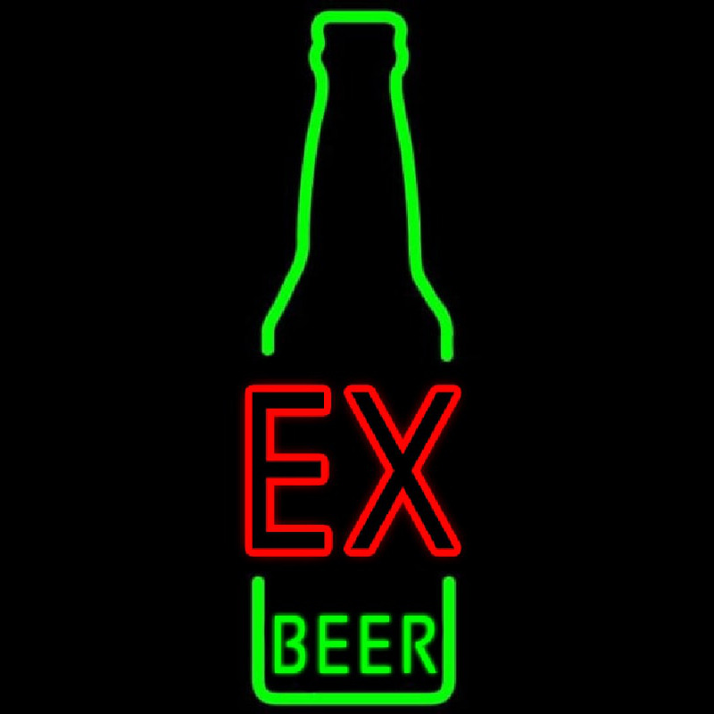 EX Bottle Neontábla
