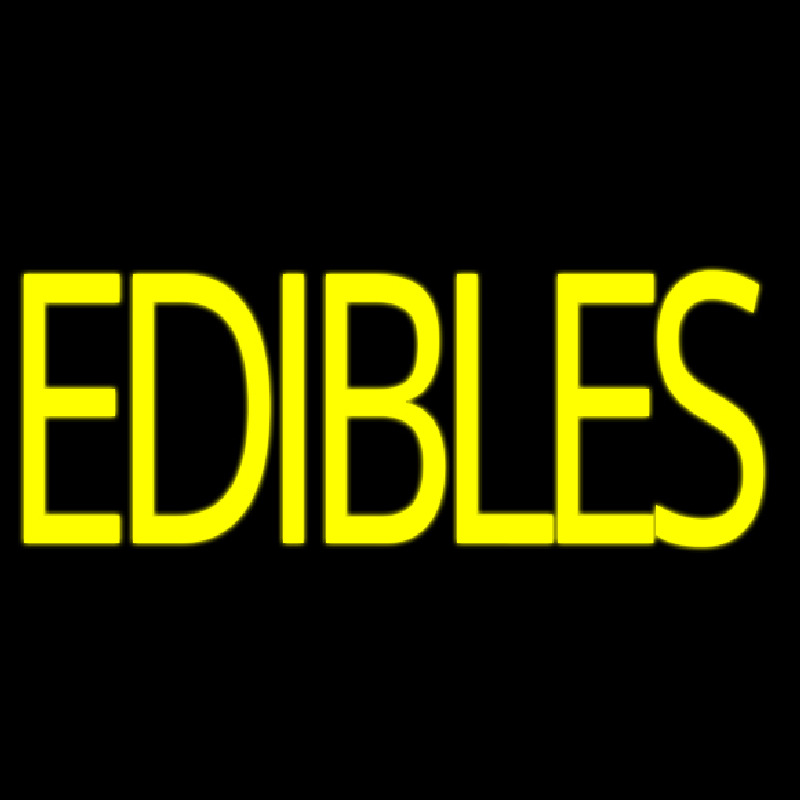 Edibles Neontábla