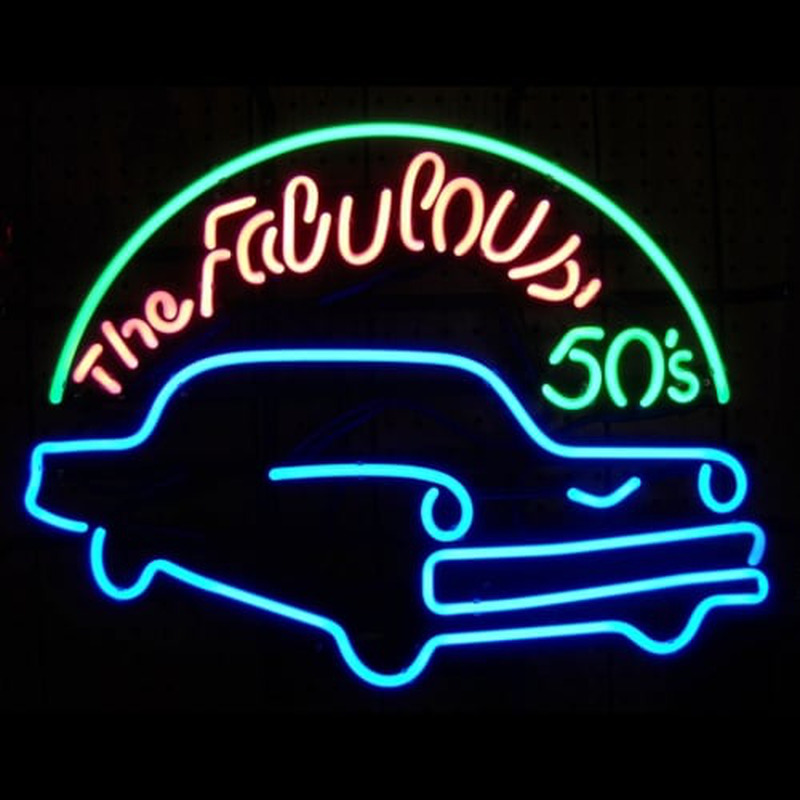 Fabulous 50S For Garage Man Cave Wall Art Neontábla