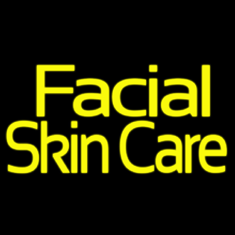 Facial Skin Care Neontábla