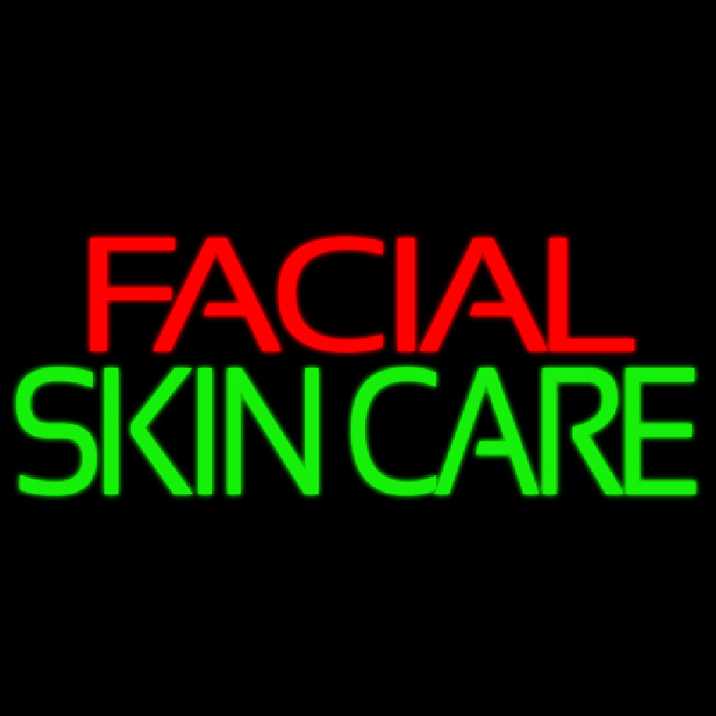 Facial Skin Care Neontábla