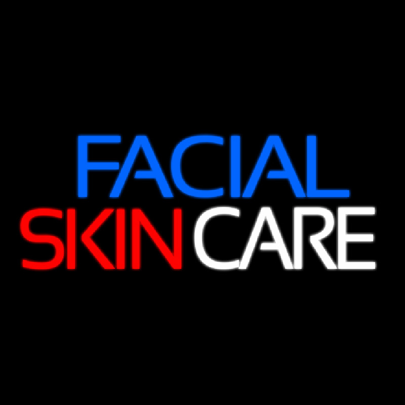 Facial Skin Care Neontábla