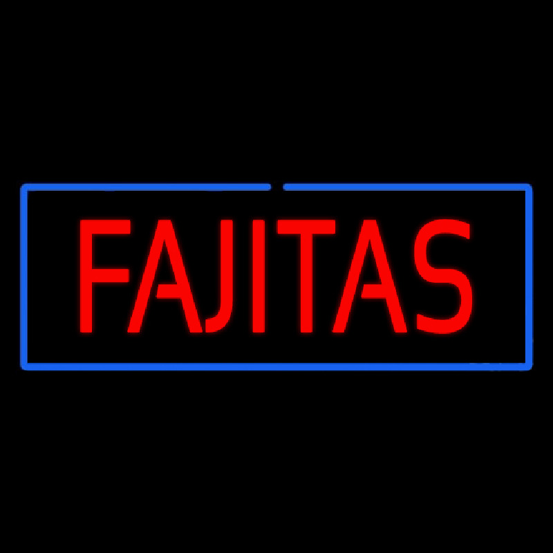 Fajitas Neontábla