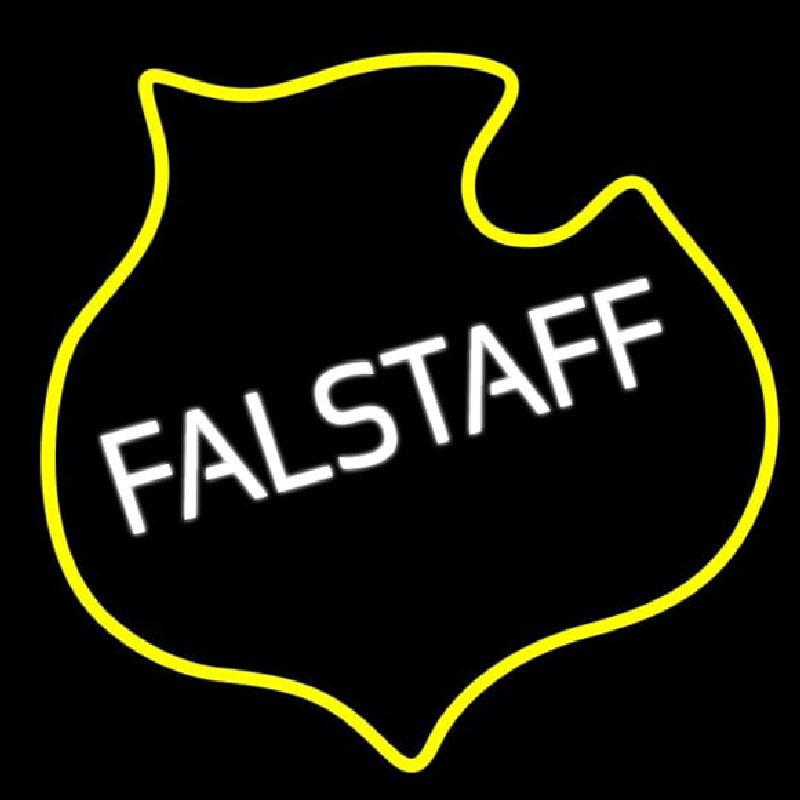 Falstaff Logo Neontábla