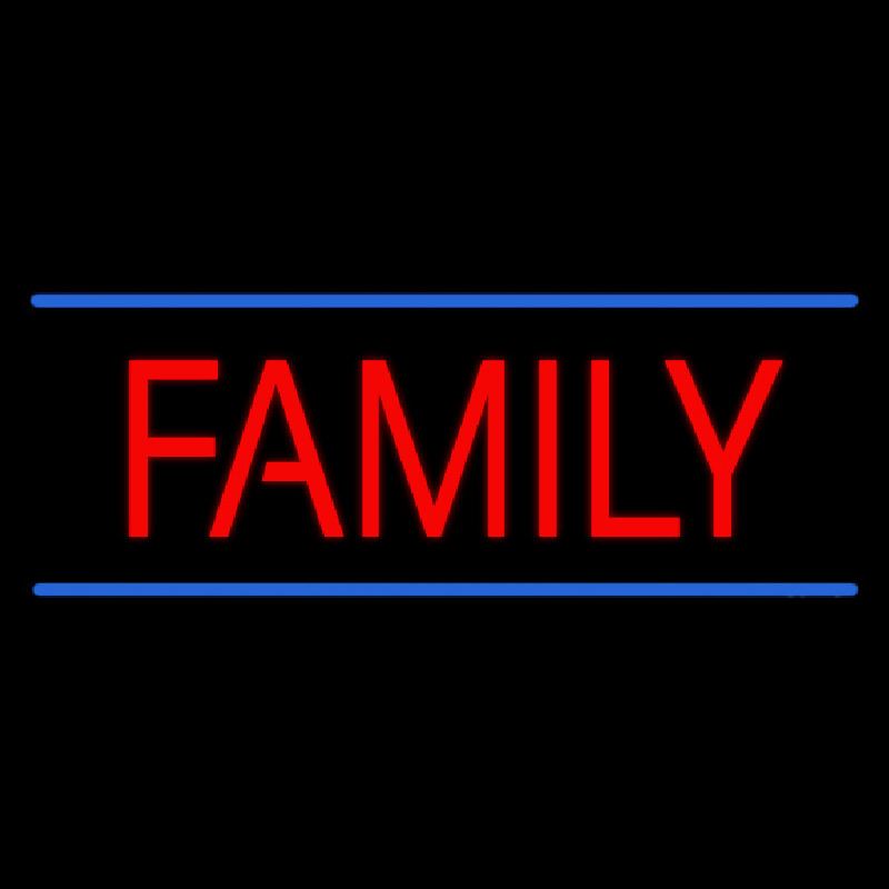 Family Neontábla