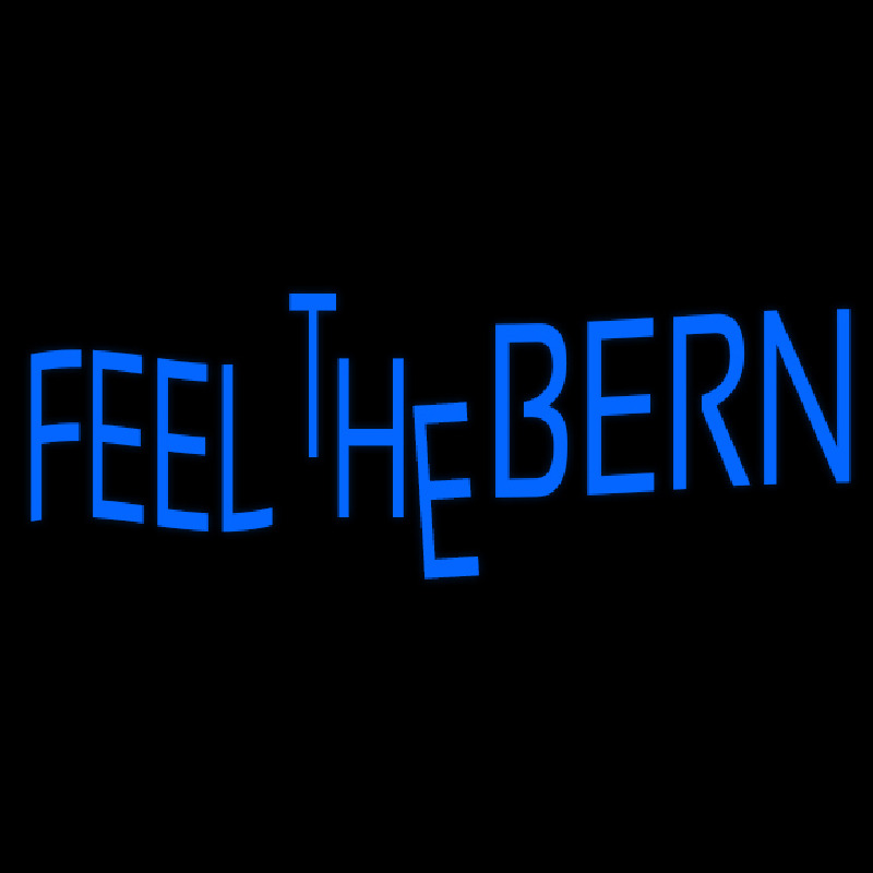 Feel The Bern Neontábla