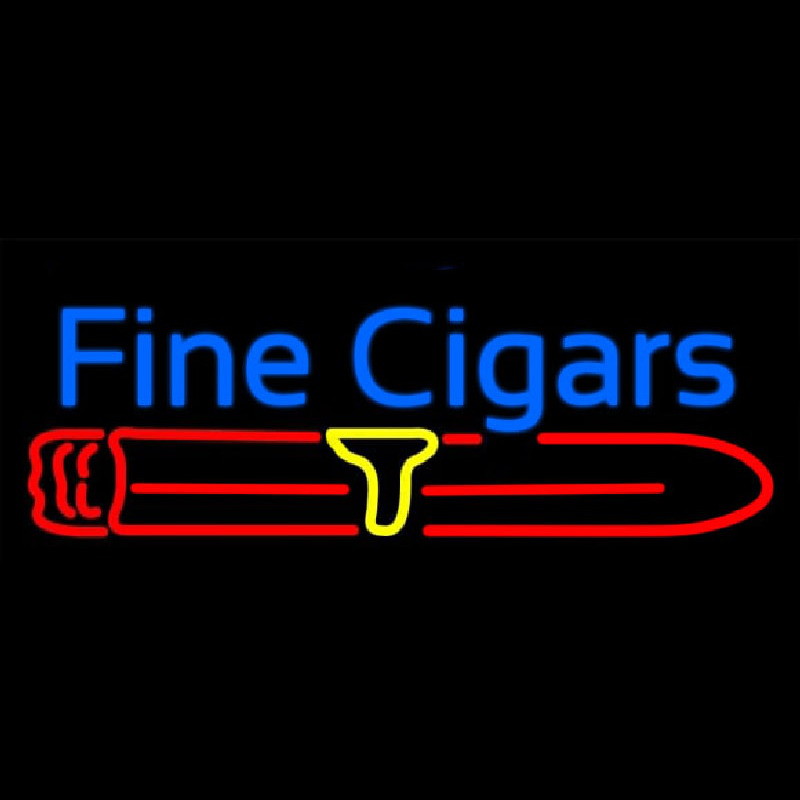 Fine Cigars Neontábla