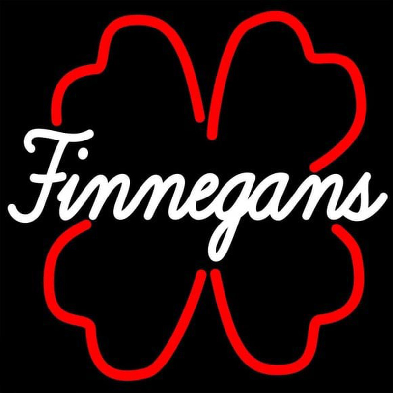 Finnegans And Clover Beer Sign Neontábla