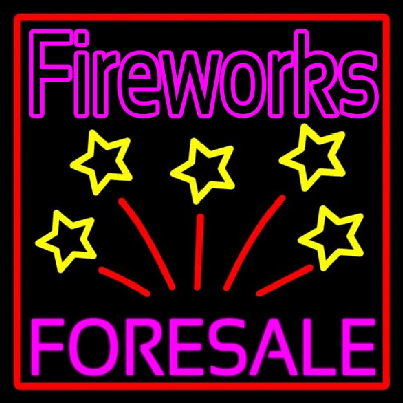 Fireworks For Sale 1 Neontábla