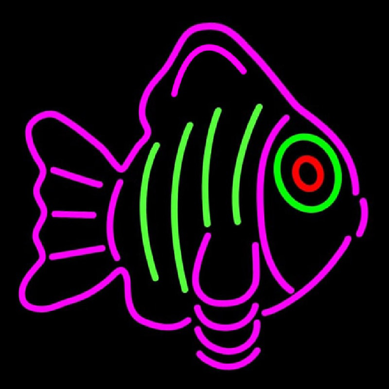 Fish Neontábla