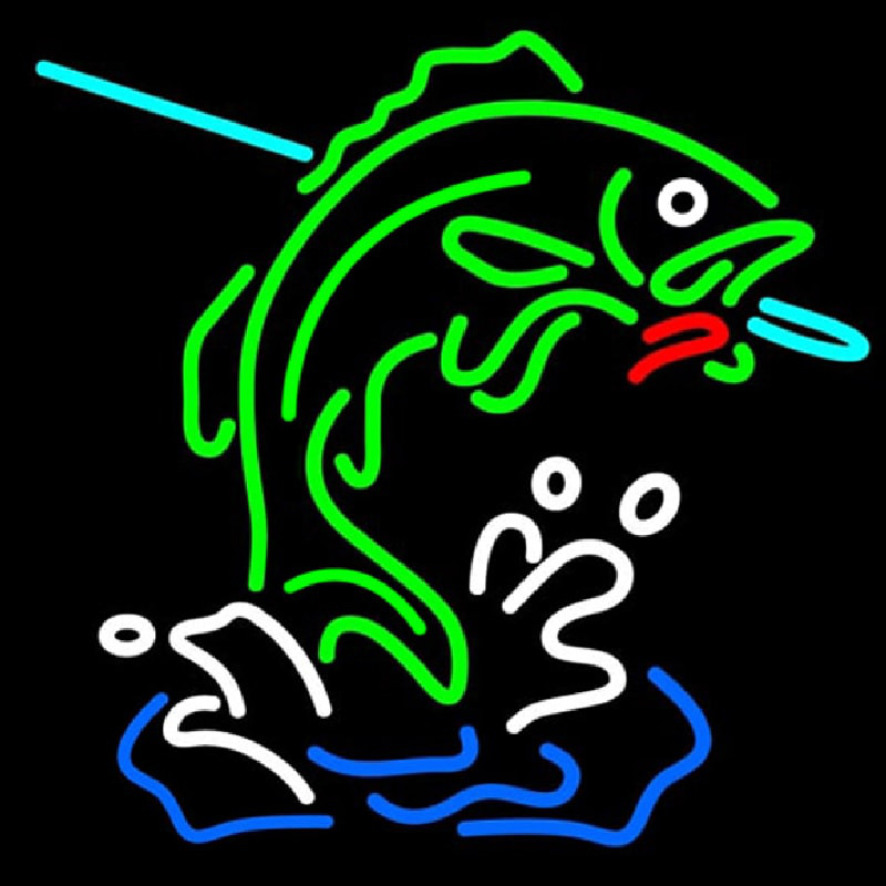 Fish Neontábla
